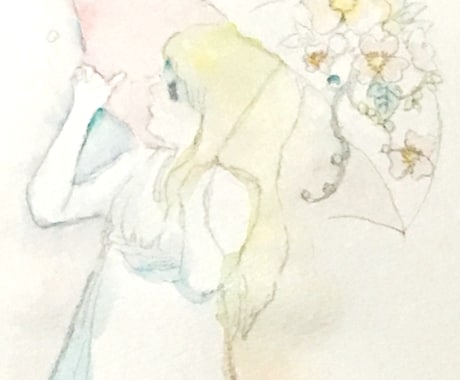 似顔絵OK。依頼に合わせた水彩画イラストを描きます 似顔絵・イラスト・挿絵・ペットのイラスト、承ります イメージ1