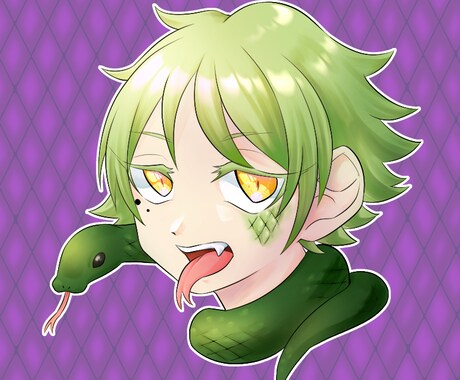 SNSなどのアイコン作ります かわいい子をあなたの元にお届けします！ イメージ2
