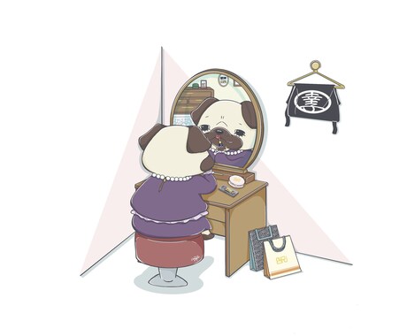かわいくおしゃれなイラスト描きます アイコン・グッズ・スタンプ・キャラクター等用途に合うイラスト イメージ1