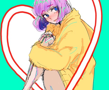 イラスト描きます イラストを描きます(立ち絵など、バストアップは4000円～) イメージ2
