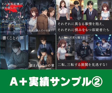 Kindle出版のA＋を提案、作成します 出版実績30冊以上の作家があなたのA＋を提案、作成します！ イメージ2