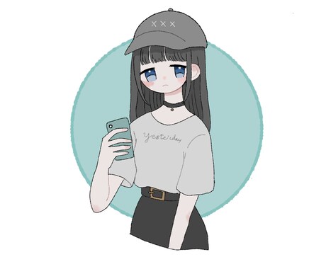 イラストを描きます ゆるふわでおしゃれな感じです。 イメージ2