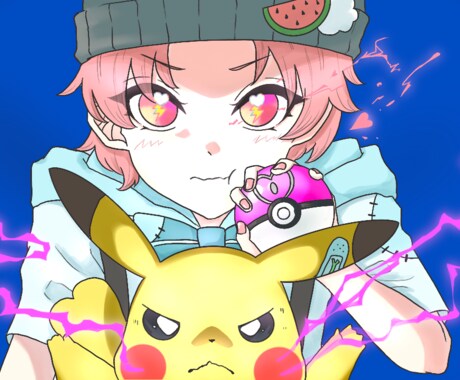 本家風サムネイル作成します 歌ってみたなどで使用するサムネイルイラストを作成いたします！ イメージ2