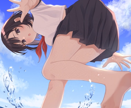 可愛らしい1枚絵製作します 配信用、SNS、記念日などに！ イメージ2