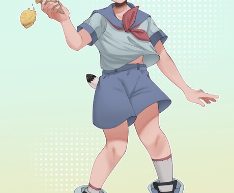 可愛くかっこいいキャラクターをデザインします 依頼者様のご希望に添いキャラクターの制作を致します!! イメージ2