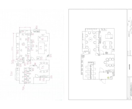 現役オフィス専門デザイナーが現事務所を図面化します 今の事務所を見える化して問題点を洗い出ししませんか？ イメージ2