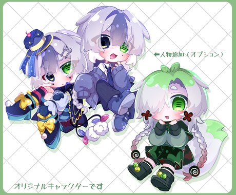 可愛いミニキャライラストを制作します アイコンやグッズ制作にお使いいただけるイラストを描きます！ イメージ2
