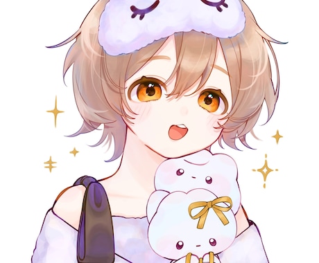 色鮮やかで魅力的♡かわいい人物イラスト描きます アイコン､サムネ､MV､一枚絵などお気軽にご相談ください！ イメージ2