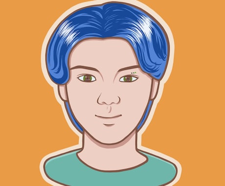 アイコンに使える可愛い似顔絵描きます ご自分に自信のない方必見！あなたのいい所を引き出します！ イメージ2