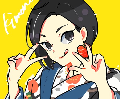 アイコン、ヘッダー、サムネ描きます 似顔絵、オリジナルキャラなんでも イメージ1