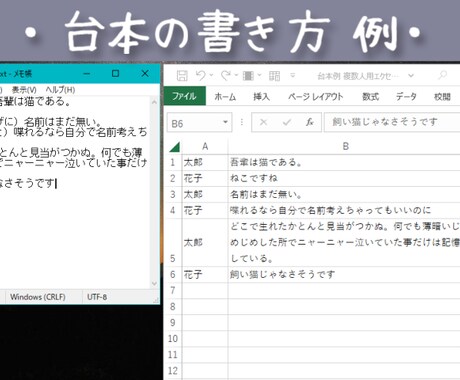 UTAUでトーク！　HANASU用ust作ります UTAU音源に好きなセリフを喋らせるお手伝い！ イメージ2