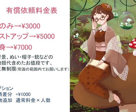 鳩さまへ夢絵お描きします ご希望の推しさまとの夢絵お描きします。 イメージ1