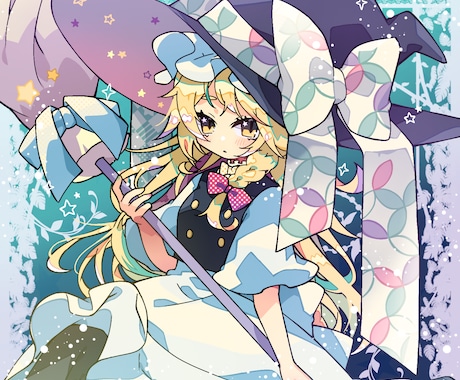 あなたのオリキャラ全力で描きます 主線太めのかわいいイラストを描きます イメージ1