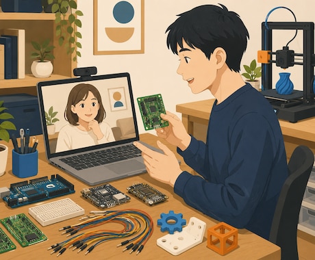初心者向けにハードウェア開発の相談を受けます 高専ロボコン全国大会出場にした国立高専生によるサポート イメージ2