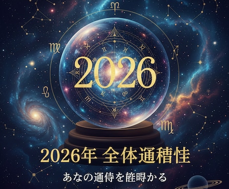 究極占術で視る2026年全体運鑑定します 2026年開運ナビゲーション波乱・チャンス・好転ポイント特定 イメージ1
