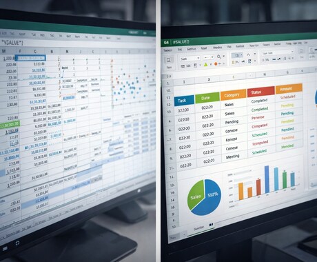 面倒なExcel作業を自動化します Excel作業を自動化し、ミス削減と時間短縮を実現します イメージ1
