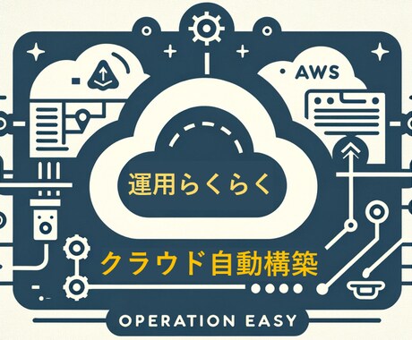 クラウド(AWS)環境構築を安価でご提供します 自動構築コード納品でラクラク構築・運用 イメージ1