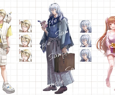 世界観込で魅せるキャラクターイラスト制作します 小説の表紙・アニバーサリーイラスト・MVなど イメージ2