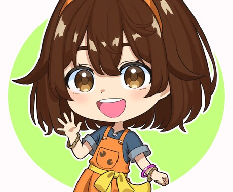 デフォルメイラスト制作します 既存のキャラクターのSD化からキャラデザインまで承ります！ イメージ2