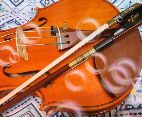 生演奏♥バイオリンの音を録音します DTM、オリジナル楽曲等で生演奏音源が欲しい方にオススメ イメージ1
