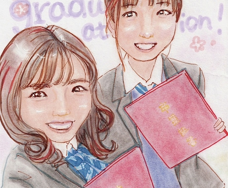 似顔絵オーダー承ります イメージ1