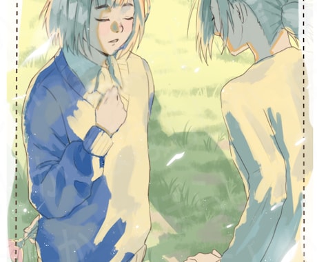 商用◎アイコン・1枚絵・MVイラストを描きます 可愛い優しいイラストからカッコいいイラストアーマー等まで イメージ1