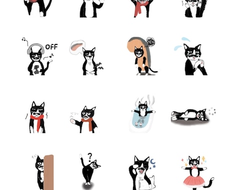 オーダーでつくる “うちの子スタンプ”制作します ペットの写真から素敵なLINEスタンプを制作します！ イメージ2