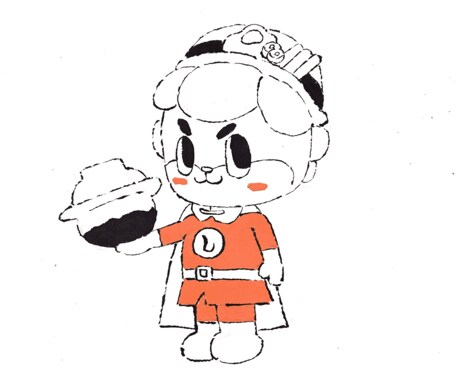 筆絵イラストを描きます 筆絵ならではの良さを見つけよう イメージ2