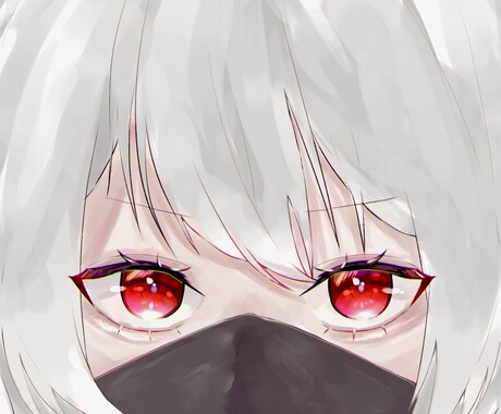 サムネイルやアイコン可愛く描きます きらきらで儚い作品に仕上げます イメージ2
