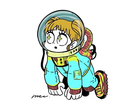イラスト・挿絵描きます 雑誌や本、広告などの挿絵など、ポップでかわいく描きます イメージ2