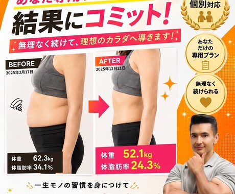 現役チャンピオンがダイエット成功へ導きます “ドイツ&日本王者”直伝 / 世界基準ダイエット術 イメージ2