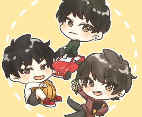 アイコンを描きます SNS向けのアイコンやヘッダーをお描きします！ イメージ1