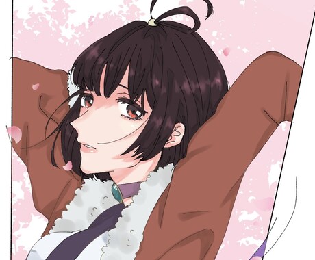 SNSのアイコンイラストの制作をいたします あなただけのオリジナルアイコンはいかがですか イメージ2