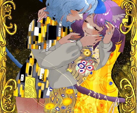 可愛い女の子のイラスト作成します 厚塗り風の色塗りが得意です！！ イメージ2