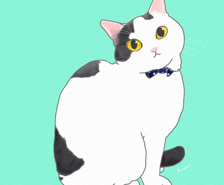 あなたの可愛いペットのアイコン描きます あなただけの可愛いペットのアイコンはいかがですか？？ イメージ1