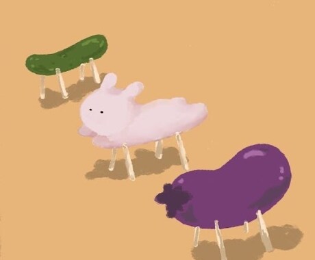 動物のオリジナルデジタルイラストを制作します ゆるかわいいどうぶつのデジタルイラストです。 イメージ2