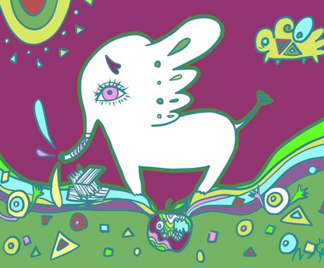 イメージをイラストにいたします 一風変わったものがお好きな方向け！ イメージ2