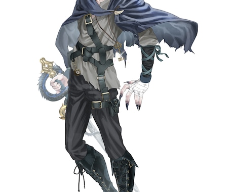 VtuberやTRPG向け！立ち絵を描きます 繊細で透明感のあるイラストをお届けいたします イメージ2