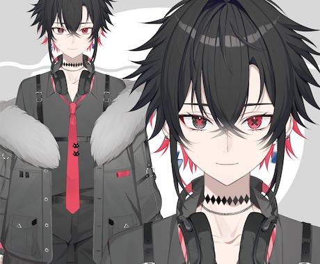 企業VTuber並の男性モデル制作致します 貴方だけのハイクオリティモデルお作り致します！ イメージ2