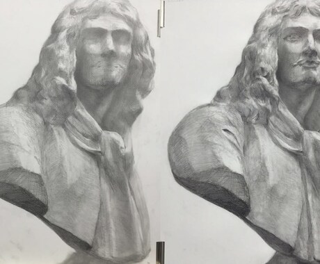 デッサン描きます 送ってくれた写真のデッサン描きます。 イメージ2