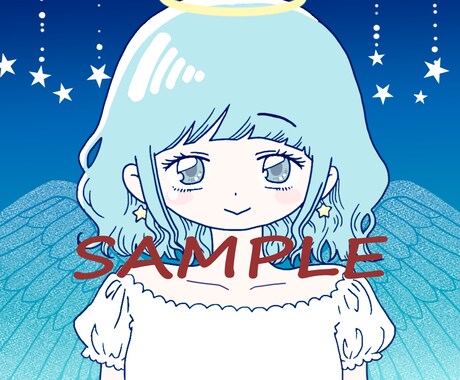 女性キャラのアイコン描きます SNSアイコン等にご利用いただける女性キャラのイラストです イメージ2