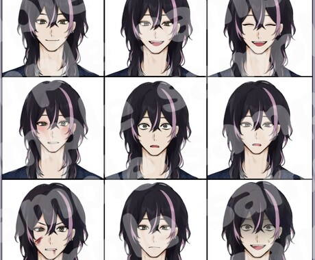 立ち絵描きます TPRG、配信で使える立ち絵を描きます！ イメージ2