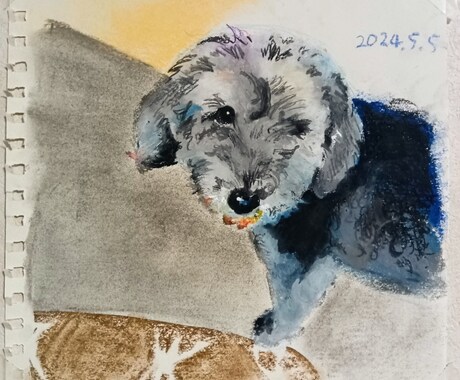 動物の似顔絵制作します アナログでの温かみのある絵になります！ イメージ2