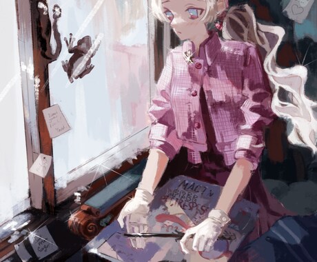 高級感のあるイラストを描きます 記念イラストアイコンにおすすめ イメージ2