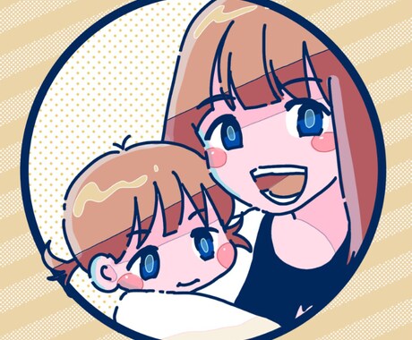 ポップな꙳★*ﾟときめきイラスト・似顔絵を描きます SNSアイコンや名刺、資料などにオススメです イメージ2