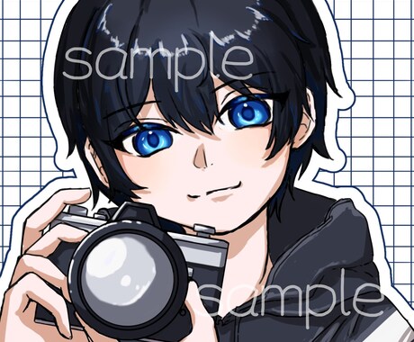 商用○可愛いポップなアイコン、イラストを作成します SNS用アイコンやイラストをあなたの希望に合わせて描きます！ イメージ2