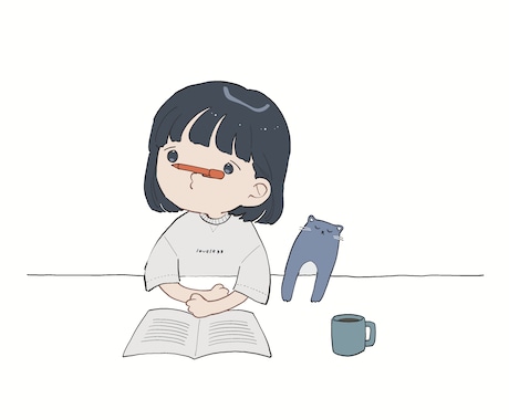 似顔絵1枚最短で即日納品します 似顔絵イラスト、SNSアイコンなどご相談下さい！ イメージ1