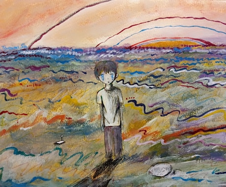 商用◎個人利用◎アナログイラストの制作します 原画のお届けもデータのお届けもできます☆ イメージ1