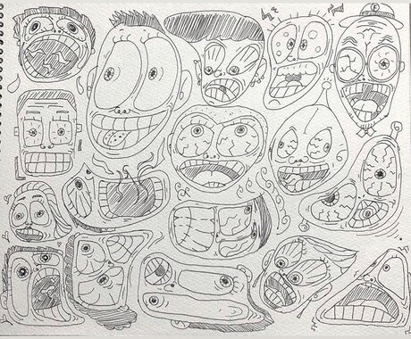 ペン、ボールペンでのアートを提供します 似顔絵やオリジナルのアートなどを僕にしかない世界観で イメージ2