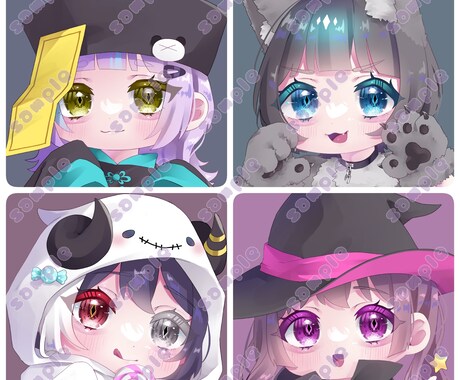 ハロウィンの量産イラスト描きます ハロウィンのためにかわいいイラストを用意してみませんか？ イメージ1
